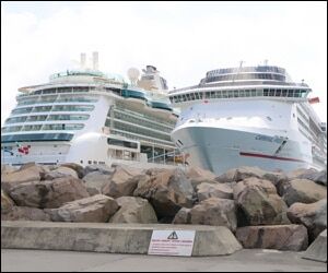 Cruise Liners In St. Kitts