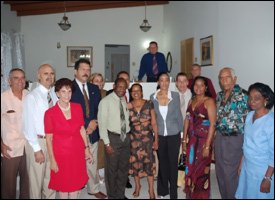 The Cuban Medical Team In St. Kitts