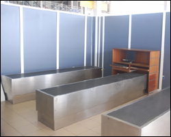 Secondary Customs Area At Bradshaw International Airport