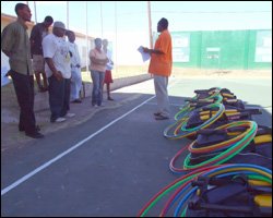 Donated Sports Equipment