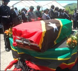 Dr. Simeon Daniel's Casket