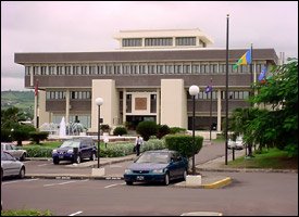 St. Kitts' ECCB Headquarters