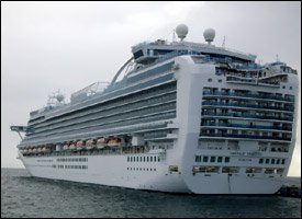 Emerald Princess At Port Zante - St. Kitts