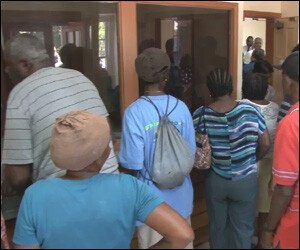 Former Sugar Workers At SWRF Office