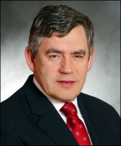 Gordon Browne - UK Prime Minister