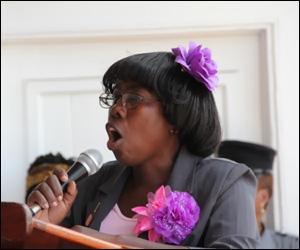 President of Voices of Women - Gweneth Browne President of Voices of Women - Gweneth Browne