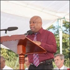 Nevis Culture Minister - Hensley Daniel