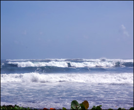 Hurricane Igor Induced Swells At Pogson Bay