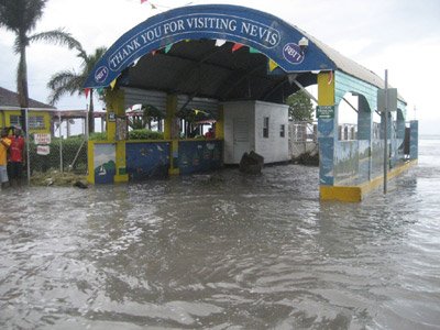 Hurricane Omar Damage to St. Kitts - Nevis