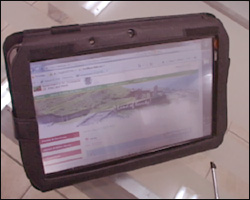 One Of The New I-Literacy PC Tablets