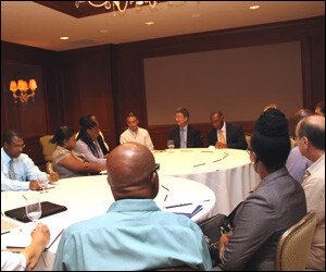 IMF Meeting With Nevis Business Owners