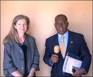 IMF Rep. Gold and PM Amory IMF Rep. Gold and PM Amory