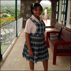 Miss Kerese Elliott of Nevis