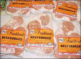 Beef Burgers Produced In St. Kitts