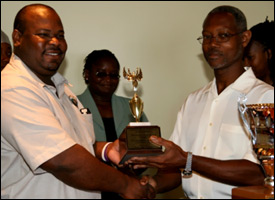 Nevis' Cheif Pharmacist - Loston Nisbett