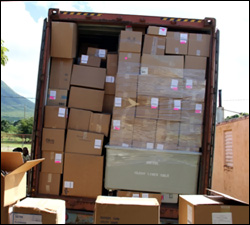 Medical Supplies Arrive In Nevis