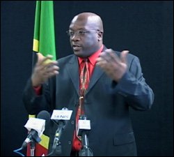 Minister Harris Speaking About The Economy