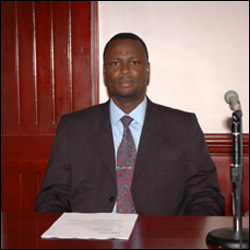 Minister of Education - Mr. Nigel Carty