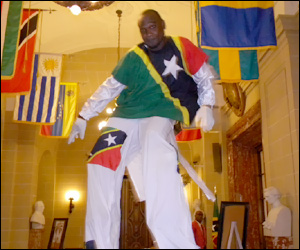 Moko Jumby Celebrates Independence Moko Jumby Celebrates Independence