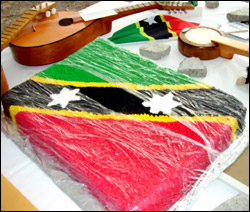 Nevis' 25th Independence Anniversary Cake