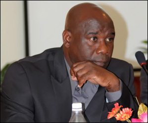 Alexis Jeffers - Nevis Ag Minister