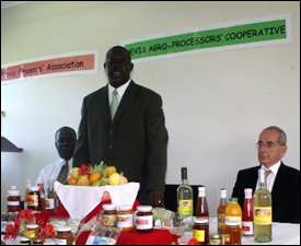 Nevis Agricultural Minister - Robelto Hector