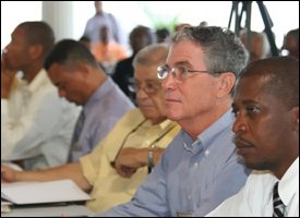 Participants at Nevis Consultaion On The Economy