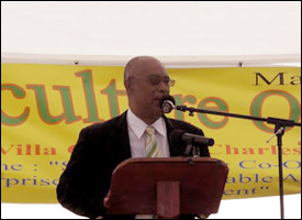 Premier Parry At Nevis Agriculture Day 2012