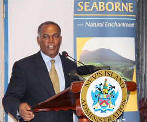 Nevis Premier Welcomes Seaborne Airlines Nevis Premier Welcomes Seaborne Airlines