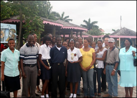 Nevis's Victorious CARICOM Quiz Team and Coaches