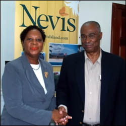 New Nevis Tourism CEO and Nevis Premier