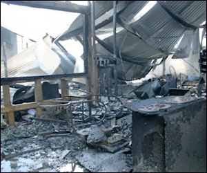Fire Damage To The Nevis Treasury
