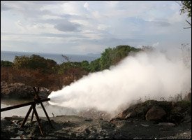 Geothermal Energy Well - Nevis Island