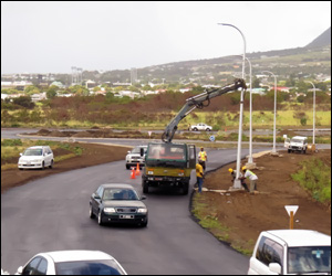 New LED Lights In St. Kitts