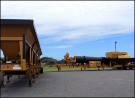 Parts For Nevis' New Asphalt Plant