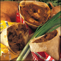 Beef Roti Recipe - Oualie Beach Resort - Nevis