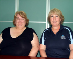 Patti Mason and Sandy Daley - University of Canberra