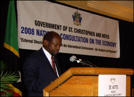 St. Kitts - Nevis PM Douglas