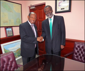 PM Douglas and Director Greene