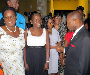 PM Douglas Greets PEP Participants PM Douglas Greets PEP Participants