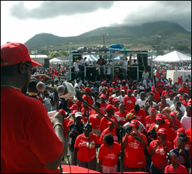 PM Douglas Speaks At Labour Day Parade - March 2008
