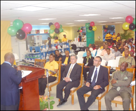 PM Douglas Speaks At Courts Refurbishment Ceremony