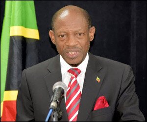 St. Kitts - Nevis' PM - Denzil Douglas