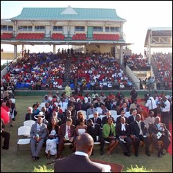 PM Douglas Speaking At Swearing In Ceremony
