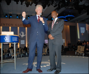 President Clinton and PM Douglas President Clinton and PM Douglas