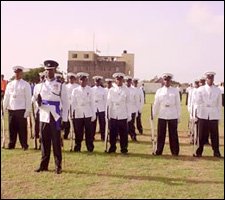 Officers of The St. Kitts - Nevis Police Force