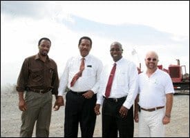 Dominca Officials Visit Geothermal Site