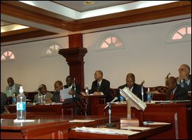 St. Kitts - Nevis' National Assembly