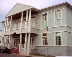 St. Kitts Court House In Basseterre