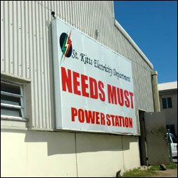 Needs Must Power Station in St. Kitts